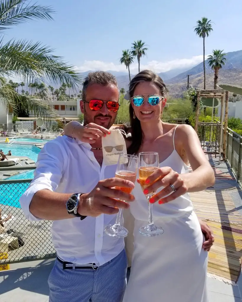 fun palm springs wedding officiant
