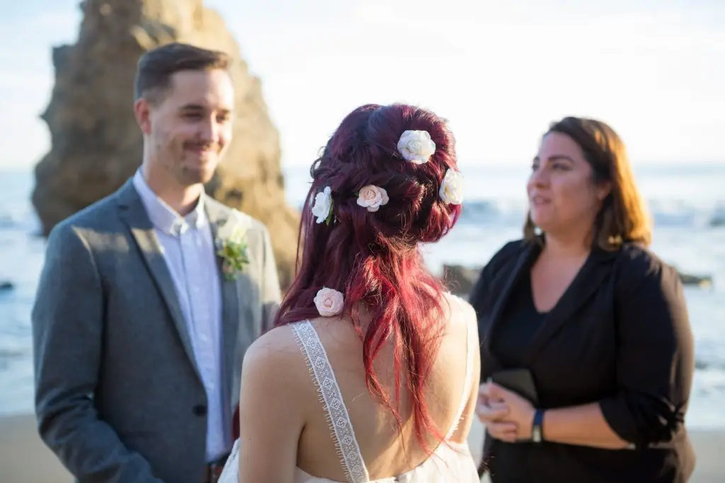 Let's Get Married by Marie Malibu Los Angeles elopement